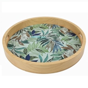 Plateau de service en bois au design émaillé Royal Design pour pâtes et pizzas, qualité supérieure, très vendu, décoration de table à manger - Product Image 3