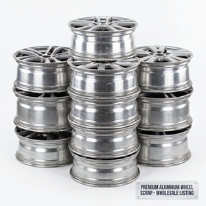 Déchets de jantes en aluminium de haute qualité, déchets de jantes de voiture propres, déchets d'alliage pour le recyclage industriel, vente en gros, approvisionnement en vrac, fabricant, exportateur - Product Image 3