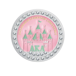   Pin de la Conferencia de Liderazgo 2025, Broche de Solapa Esmaltado en Tono Dorado, Rosa y Verde, Elegante Insignia Conmemorativa de Hermandad, Moda - Product Image 2