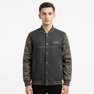 Men Varsity <b>Jacket</b> Custom Letterman <b>Baseball</b> <b>Bomber</b> <b>Jacket</b> Wholesale College <b>Jacket</b> for Men Custom Embroidery OEM Streetwear - Product Image 1