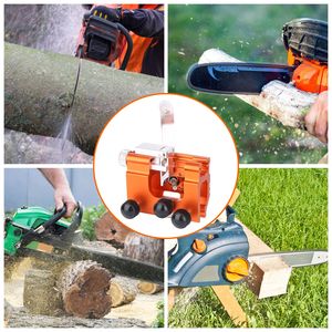 Kit d'affûtage universel pour tronçonneuse, manivelle et électrique, Lumberjack Garde, avec gabarit d'affûtage de chaîne, affûteurs électriques - Product Image 5