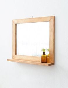 1. Handmade Wooden <b>Mirror</b> Frame for Home Decoration, Natural <b>Wood</b> <b>Mirror</b> Border with Elegant Design for Bedroom, <b>Bathroom</b> - Product Image 2
