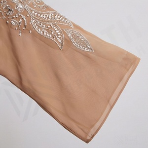 Vestido Abaya de Talla Grande de Primera Calidad, Chifón Transpirable para Mujer, Vestido de Noche Elegante para Fiesta, Nueva Moda Islámica Modesta - Product Image 5