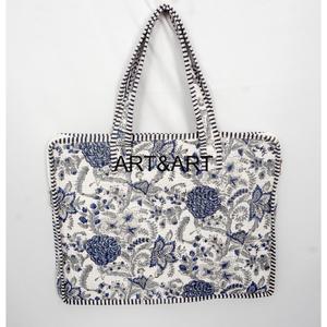 ART&ART Mochila para Portátil de Algodón con Estampado Blanco, Acolchada, Gran Capacidad, Informal, de Viaje, Ligera, Estilo Clásico, Textil - Product Image 6