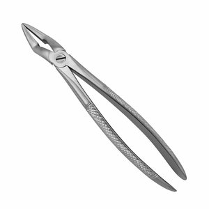 Forceps d'extraction dentaire modèle anglais 52A en acier inoxydable, instrument de chirurgie buccale pour l'extraction des molaires, usage général - Product Image 1