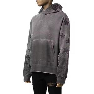 Sweat à capuche zippé pour homme, style streetwear, couleur unique, qualité supérieure, 100% brodé, avec poche, idéal pour l'hiver - Product Image 3