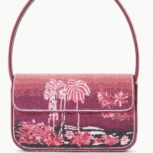 Indian Women's Bohemian Style Cotton Handmade Beaded Messenger Evening Bag Shopping Light Weight Eco-Friendly Large Capacity Bag - Product Image 1