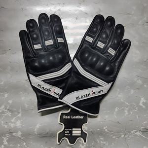 Prix de gros meilleurs gants d'équitation 100% gants de course de moto en cuir bonne qualité gants de moto de course de moto - Product Image 1