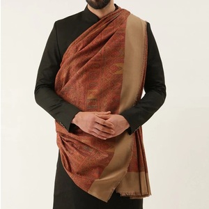 PATOO Manta y Chal de Lana Tejida para Hombre, Estilo Afgano Kambal Chadar, Bufanda, Manta Patu, Manta LOYEE, Chales de Lana tipo Cárdigan - Product Image 3