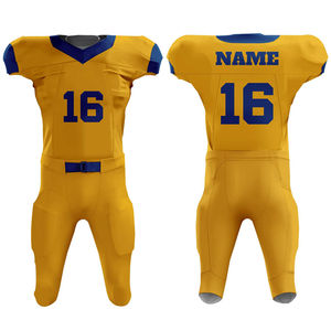 Men's American Football Jersey Set V-Neck Short Sleeve Tackle Twill Print <b>Padded</b> Red <b>Pants</b> Mesh Material Regular Fit - Product Image 6