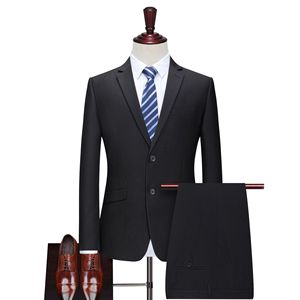 Costume d'affaires pour homme Moling QingMen, taille 5XL, blazer respirant en laine/soie, col montant, pantalon, veste, bordure brodée - Product Image 4