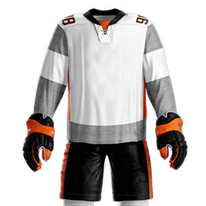 Uniformes de Hockey sobre Hielo Unisex de Diseño Único y Alta Calidad, Cómodos, Transpirables, de Secado Rápido, 100% Poliéster, con Logotipo Personalizable - Product Image 2