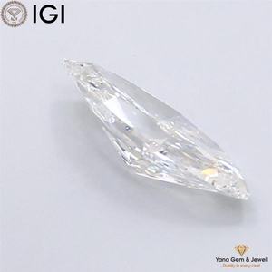 Diamante de Corte Marquesa de 4.50 Quilates, Cultivado en Laboratorio, CVD, Color F, Blanco Puro VVS2, 17.11 MM, Certificado IGI, Ideal para Joyería - Product Image 3