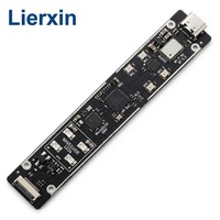 Lierxin LEX-AR-WG-V25 Lunettes Intelligentes IA à Immersion Argentée, Guide d'Ondes Optique, PCB de Pilote Ultra-Fin à 6-8 Couches, Micro LED MicroOLED