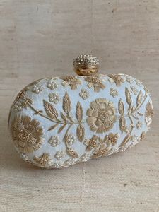 NUEVO Bolso de Mano de Cristal y Diamantes de Imitación Hecho a Mano para Fiesta de Boda para Mujer, Bolso de Noche con Cuentas Bordadas - Product Image 5