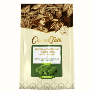 Bulk Sale Retail & Manufacture OEM/ODM HALAL Matcha Chocolate Compound Button Cocoa Use for Bakery Ingredient Ship Direct Global - Product Image 1