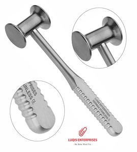 Martillo Ortopédico Quirúrgico Bergmann de 22.5 cm con Cabeza Sólida, 570 g, 40 mm de Diámetro, Acero Inoxidable - Product Image 4