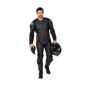 Combinaison de course en cuir pour moto, respirante, imprimée, personnalisée, OEM, 1/2 pièce, anti-UV, imperméable, séchage rapide, toutes saisons, haute qualité - Product Image 1