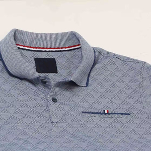 Nueva Oferta de Fábrica: Camisetas Polo Casuales para Hombre, Tallas Grandes, Diseño Sólido, Tejido de Punto, Ajuste Óptimo y Cómodo - Product Image 6