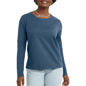 T-shirt d'été à manches longues pour femmes, tendance, fabriqué avec les meilleurs matériaux, coupe ajustée décontractée, respirant, design unique, en vente en ligne - Product Image 1