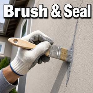 Elastic Flexible Crack Repair <b>Waterproof</b> Coating 1K For EIFS Dryvit Eco Friendly Wall Hairline Low VOC Cracks - Product Image 4