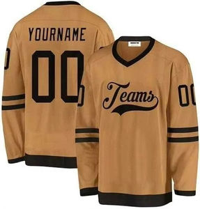 Maillot de Hockey sur Glace d'Entraînement à Séchage Rapide Manches Longues Nouvelle Collection Impression par Sublimation Logo Personnalisé Homme Polyester Respirant - Product Image 6