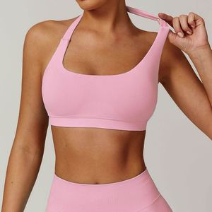 Sujetadores Deportivos Ajustables Personalizados para Mujer, Ropa Interior de Yoga, Cierre Frontal, Sujetador Deportivo con Push-Up para Correr - Product Image 6