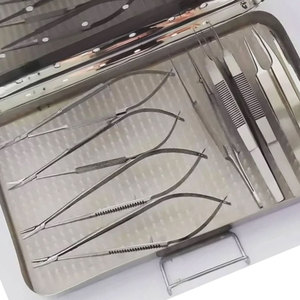 High Quality Micro Surgical <b>Instruments</b> Set Stainless Steel Surgical Grade Autoclavable Reusable Precision Surgical Kit CE ISO - Product Image 3