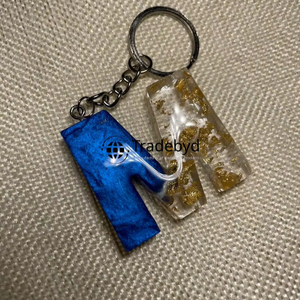 High Quality Resin Zinc Alloy Handmade Fashion <b>Keychain</b> Durable Waterproof Lightweight Offset Printing <b>Customized</b> Size Tradebyd - Product Image 1