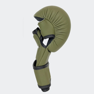 Gants de boxe MERITORIOUS INTERNATIONAL en cuir PU avec fentes pour les doigts, fermeture réglable, sangle de poignet ajustable, personnalisables pour les arts martiaux - Product Image 2