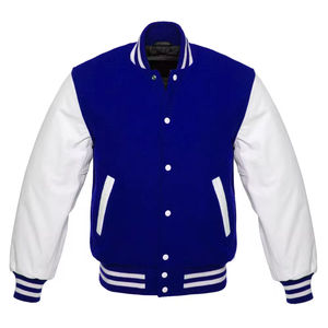 Nouvelle veste universitaire unisexe personnalisable, style streetwear tendance, coupe ajustée, 100% laine, respirante, coupe-vent, veste d'hiver - Product Image 2