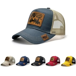 Direct Factory Supply Casual 5-Panel Trucker Cap Unisex Fashionable Outdoor Baseball Cap Four Season - Product Image 1