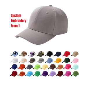 Custom Soft Fabric Baseball Cap Adjustable Strap Comfortable Sports <b>Hat</b> for <b>Men</b> Women Outdoor Daily Wear - Product Image 4
