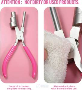 3 Step 3-in-1 Stainless Steel Bail Making Pliers for <b>Wire</b> Bending Looping Jewelry Making <b>Craft</b> Beading & Repair - Product Image 6