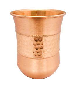 Vaso de Cobre Hecho a Mano con Grabado, Diseño Vintage, Taza Portátil para el Hogar, Fiestas y Bodas - Product Image 6