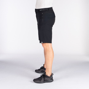 Pantalones Cortos Bermuda Negros para Hombre, Cintura Media, Cierre de Botones, Secado Rápido, Estilo Deportivo, Tela Oxford 180g, Estilo Cargo con Logotipo Frontal y Bolsillos - Product Image 2