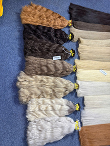 Extensiones de Cabello Vietnamita 100% Virgen, Rubias, en Paquetes, Todos los Tamaños de 12 a 32 Pulgadas, Super Double Drawn, Estilo Liso - Product Image 5