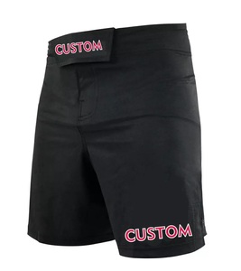 GAF Short de combat extensible uni pour hommes, arts martiaux Muay Thai, MMA, Kick Boxing, vente directe d'usine - Product Image 4