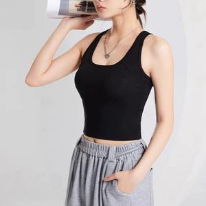 Top Deportivo de Tirantes Cruzados para Mujer, Personalizado al por Mayor, de Alta Elasticidad, con Logotipo Personalizado, para Gimnasio, Fitness, Yoga - Product Image 2