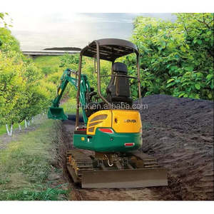 Lovol Mini Crawler Excavator 1.8 Ton Rubber Track FR18E2-u <b>Micro</b> Digger Small Excavator Construction <b>Machinery</b> - Product Image 2