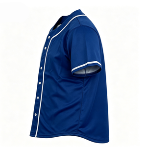 Custom Baseball Jersey Button Up Baseball <b>Shirt</b> Sublimation Team Uniform OEM ODM Manufacturer Wholesale - Product Image 5