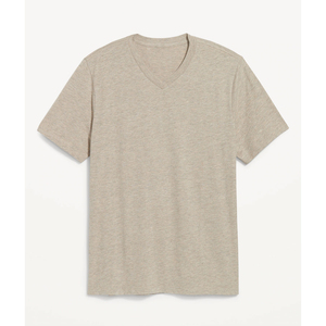 T-shirt en coton pur 250 GSM, style basique, coupe classique, col rond, manches courtes, pour tenues quotidiennes décontractées – Meilleures ventes - Product Image 5