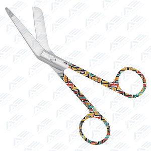 Tijeras para Vendajes con Diseño Abstracto Vintage Único, Tijeras de Emergencia para Primeros Auxilios, Instrumentos Médicos - Product Image 6