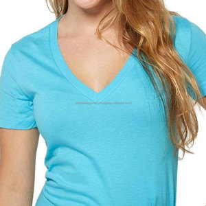 T-shirt personnalisé brodé en coton bambou pour femme – Respirant, écologique, séchage rapide – Idéal pour l'été et les marques - Product Image 4