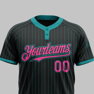 Maillots de baseball unisexe, vente en gros OEM de logo personnalisé, fabricant de sublimation, uniforme scolaire de baseball avec impression personnalisée - Product Image 2