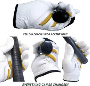 Nuevos Guantes de Golf Profesionales para Mujer GEO BROTHERS, Personalizados, para Exteriores, Suaves, de Poliéster Transpirable, Color Fantasma, con Cierre de Gancho y Bucle - Product Image 2