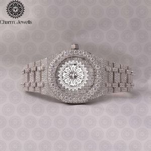 Reloj Charm_Jewells Luxury Tonneau de 42 mm, Caja de Acero Inoxidable, Cristal de Zafiro, Bisel con Diamantes, Cuarzo Analógico, Unisex - Product Image 1