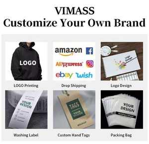 เสื้อยืดโอเวอร์ไซส์ผู้ชายสีขาว ขายส่งจำนวนมาก คุณภาพสูง ผ้าฝ้าย/โพลีเอสเตอร์อย่างดี พิมพ์โลโก้ตามสั่ง เป็นมิตรกับสิ่งแวดล้อม - Product Image 6