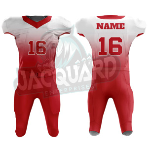 Uniforme de fútbol americano de alta calidad, etiqueta personalizada, precio razonable, 100% poliéster, hecho en Pakistán. - Product Image 6