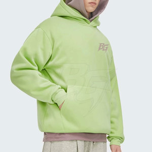 เสื้อฮู้ดดี้ทรงหลวมแฟชั่นทันสมัย ผ้าฝ้าย 100% คุณภาพพรีเมียม ระบายอากาศได้ดี เหมาะสำหรับใส่ในชีวิตประจำวัน สวมใส่สบายสไตล์คนเมือง - Product Image 3